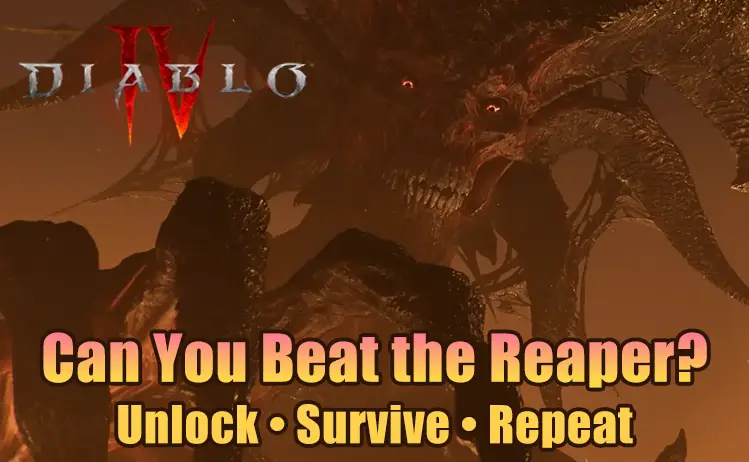 D4 Corrupted Reaper Guide: S14 Mythic Farm & Boss Mechanics D4 Corrupted Reaper Guide: S14 Mythic Farm & Boss Mechanics